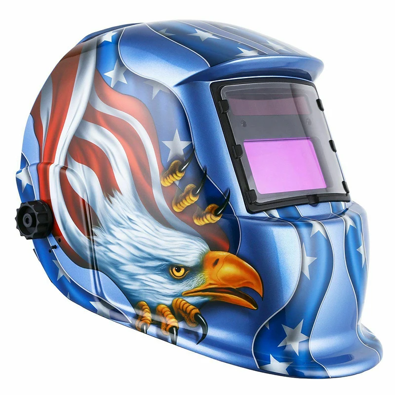

Adjustable Technical Standard Helmet Solar Auto Darkening Welding Helmet Tig Mig Arc Mask Welder Mask Lens for Welding Machine