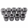 ER11 ER16 ER20 ER25 ER32 ER Precision spring collet chuck 0.008mm for CNC milling tool holder Engraving machine spindle motor ► Photo 3/4