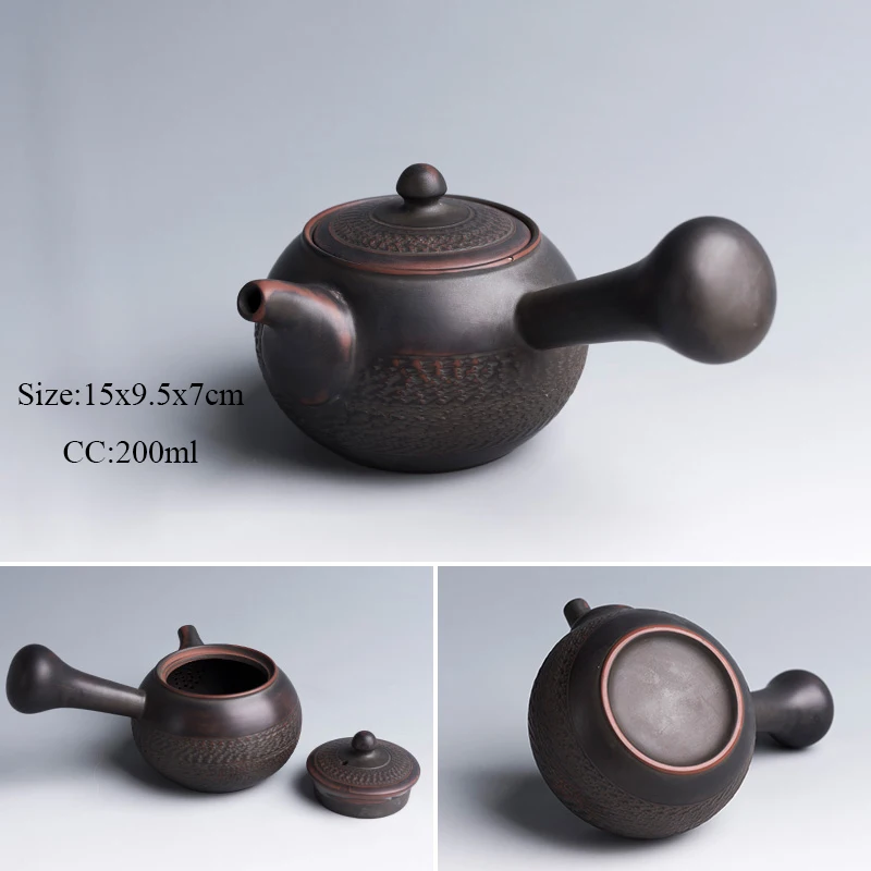 TANGPIN японская керамика чайник в винтажном стиле; Китайский заварочный чайник посуда для напитков - Цвет: Style D