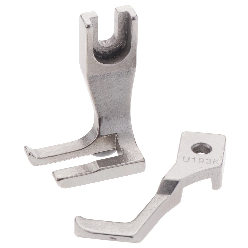 Industrial Sewing Machine Walking Piping & Welting Zipper Feet Set U192 U193