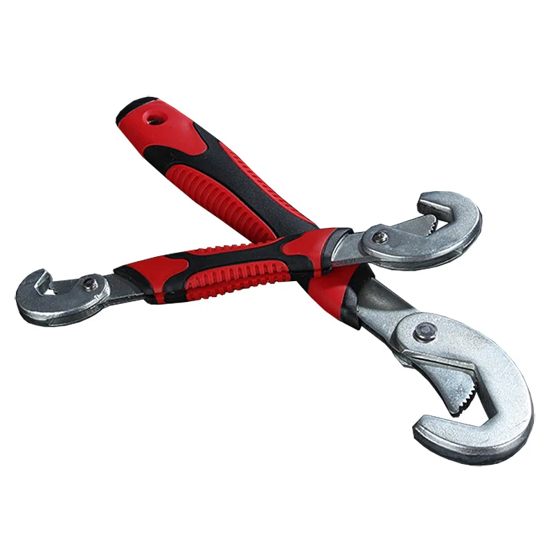 2pcs Multi function Universal Wrench 9 32mm Quick Snap Grip Wrench