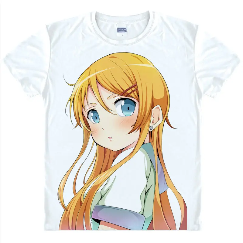 Anime Girl Wearing T Shirt
