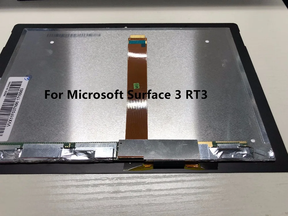 Для microsoft Surface 3 RT3 ЖК-экран дигитайзер сборка X890657-008 1645 1657 Замена для ноутбука планшета ЖК