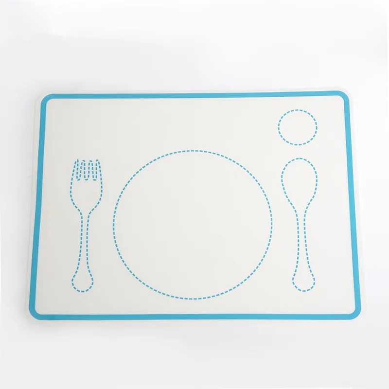 

Silicone Placemat for Kids Montessori Early Educational Materials Table Manners Preschool Child Education