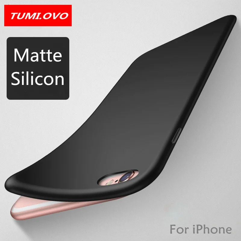 Модный мягкий матовый чехол TUMI.OvO для iPhone X чехлы 6 6S 7 8 Plus 5 дюймов зеркальный 360