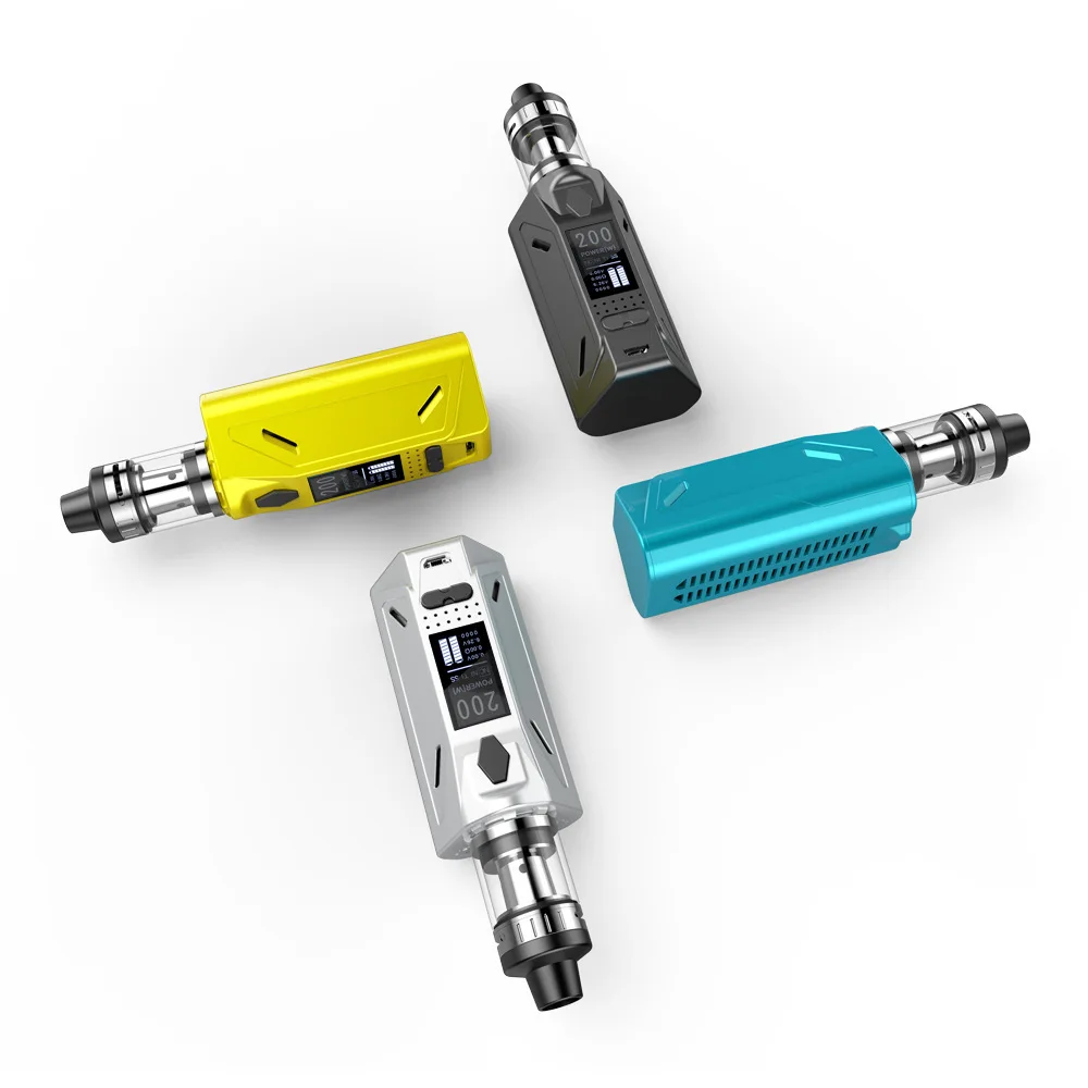 200W TC 3000 MAh Electronic Vape Pen Starter Smart Control E Pen 4ml Tank Electronic Cigarette Vaporizador E Cigarette Vapeador 200W TC 3000 MAh Electronic Vape Pen Starter Smart Control E Pen 4ml Tank Electronic Cigarette Vaporizador E Cigarette Vapeador