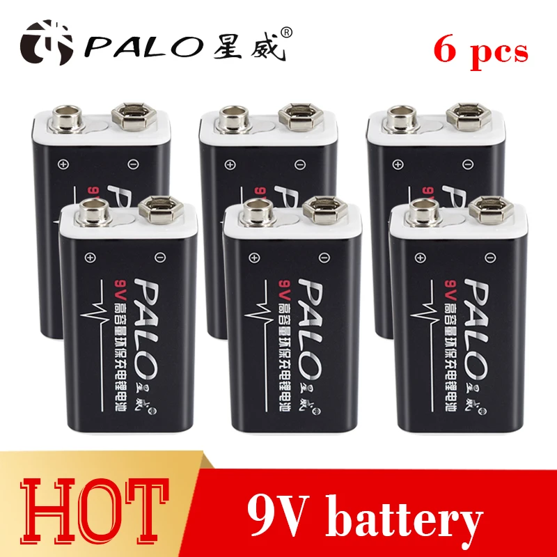 Аккумулятор palo 9v
