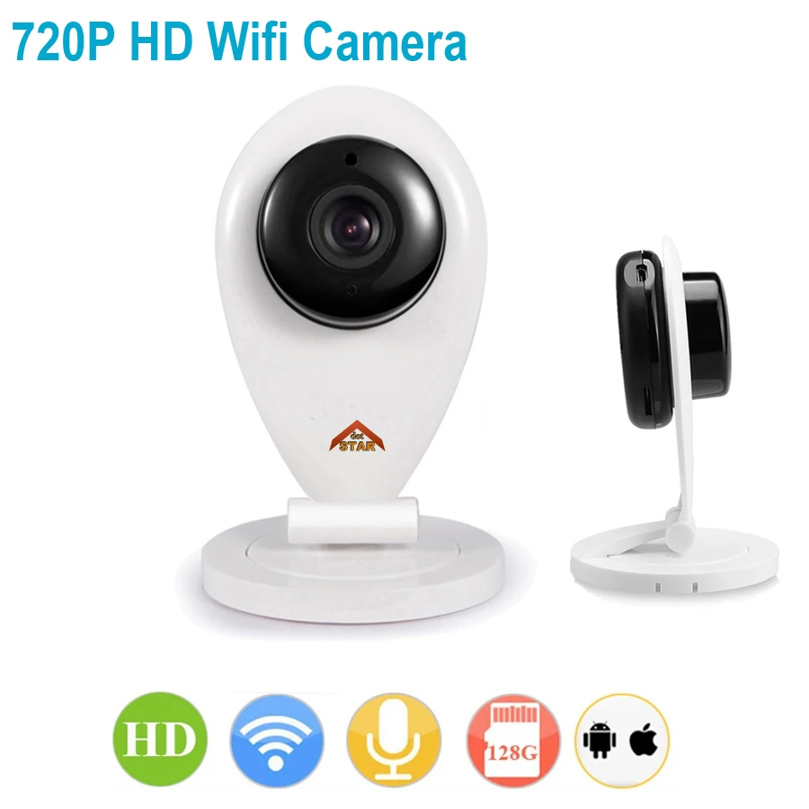 

Stardot Indoor 720P WiFi IP Camera Wireless Baby Monitor with Two-way Audio support 128G speaker Night Vision cctv camera wifi