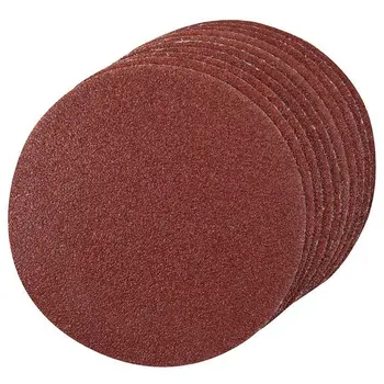 

Hook and Loop Discs 125mm 10pcs Assorted Grit