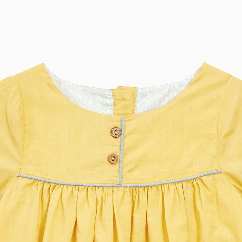 New European and American Style Children's Skirt Knitted Cotton Short Sleeve Girl's Dress Cartoon Children's Skirt