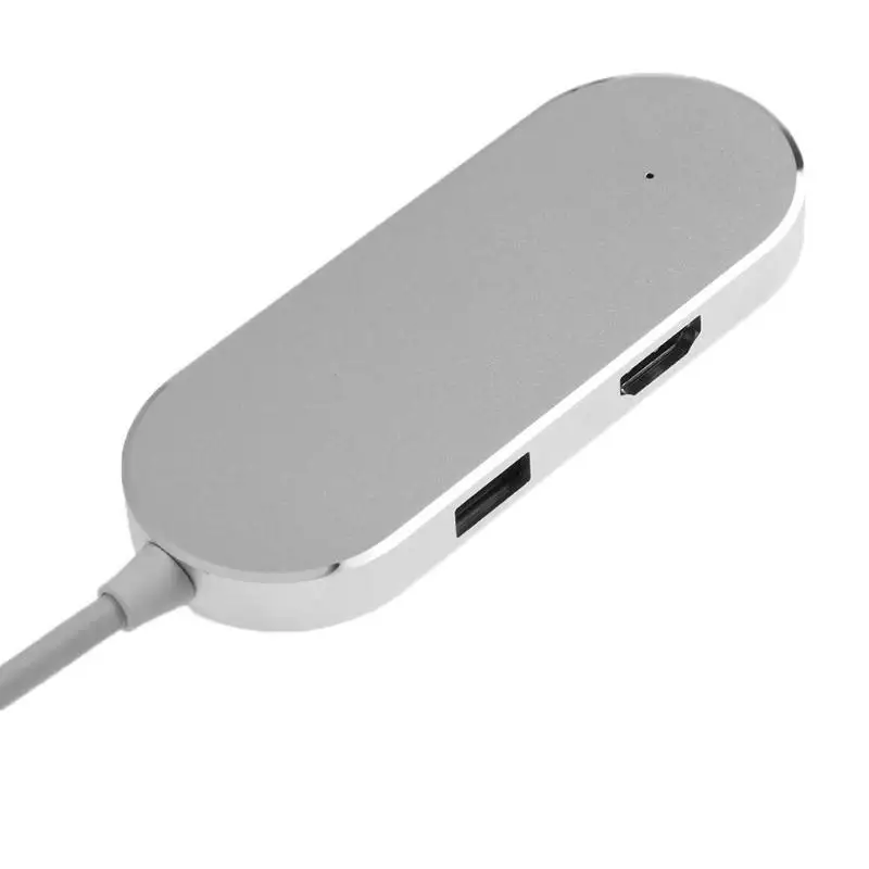 Type-C USB 3,1 к HDMI 2 USB3.0+ type-C порт удлинитель концентратор TF кард-ридер