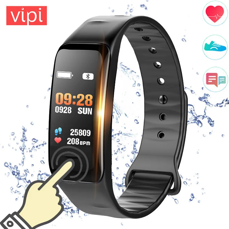 Smart Bracelet Heart Rate Monitor Activity Fitness Tracker Waterproof Sports Watches Pedometer Wristband Watch PK xiao mi band 3