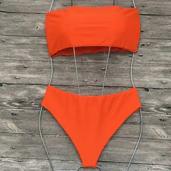 

Bra Set Solid Color High Wiast Panty European Style Women Clothes
