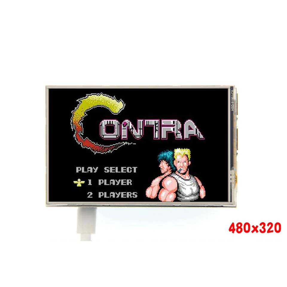 

4.0 inch Raspberry Pi 3 B+ display TFT touch screen 125Mhz high speed SPI smooth game video 50 frames / sec Spport