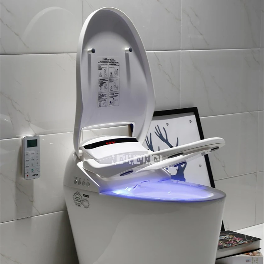 AL-11111 электрический умный туалет мгновенное Отопление интегрированный Туалет Ванная Комната Дома Керамический автоматический умный туалет 220 В 1800 Вт