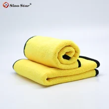 SS-WT6 30*30 см индивидуальный логотип 40x60 см 350gm2 салфетка из микрофибры для промоакций Автомойка Полотенца