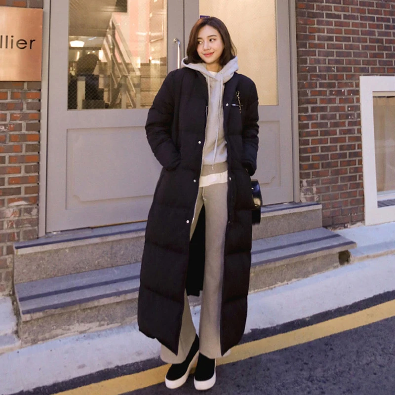 Z-ZOUX Womens Down Jackets Thickened Super Long White Duck Down Jacket Women Winter Jacket Women Long Sleeve Down Coat 2018 New Z-ZOUX Womens Down Jackets Thickened Super Long White Duck Down Jacket Women Winter Jacket Women Long Sleeve Down Coat 2018 New