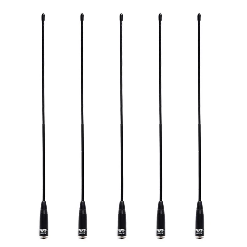 

5PCS Original Nagoya NA-771 Dual Band VHF/UHF SMA-Female Walkie Talkie for Handheld Radio Baofeng UV-5R UV-82 BF-888S DM-5R Plus