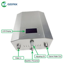 ozone water generator TWO004 1.0-3.0PPM 220V/110V 5000MG/H for water treatment free shipping ce emc lvd fcc ozone generator for water treatment