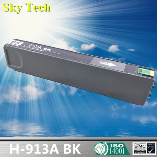 BK пигментные чернила картридж для HP 913A PageWide 352dw 377dw Pro 452dw 452dn 452dwt 477dw MFP 477dwt 552dw |