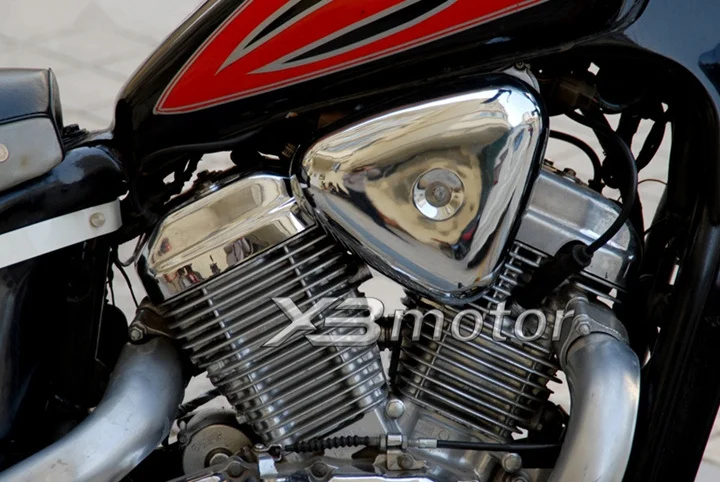 Аксессуары для мотоциклов Запчасти защитная оболочка хромированный очиститель воздуха крышка фильтра крышка для Honda STEED 400 600 VLX VLX400 VLX600