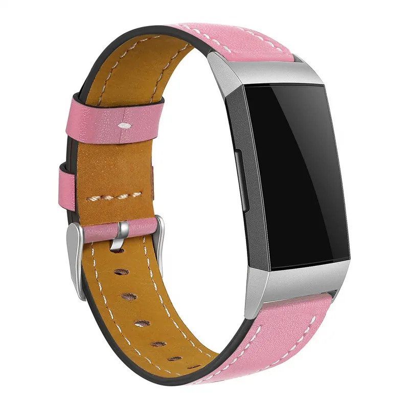 Для Fitbit Charge 3 Кожаный браслет ремешок для Fitbit Charge 3 фитнес-трекер Смарт-часы сменный ремешок красочный