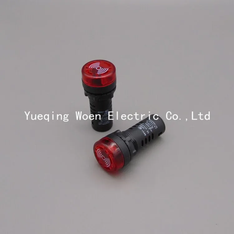 

buzzer AD16-22SM red 220V with light flash with sound Indicator Lights