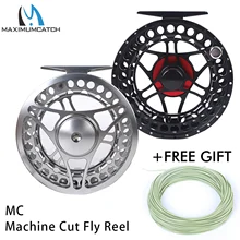 Maximumcatch 2-11WT Летающая Рыболовная катушка с ЧПУ машина резки большой беседки алюминиевая Летающая катушка