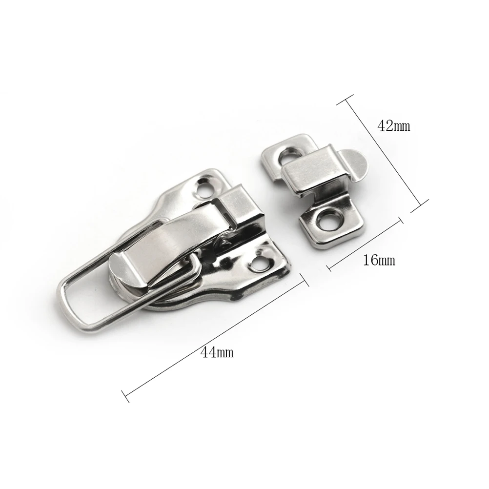 2Pcs Drawer Latches Decorative Suitcases Hasp 40*56MM Vintage Jewelry