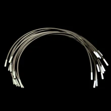 Набор из 12 пар металлических женских бюстгальтеров ручной работы из нержавеющей стали под провода, сменная чашка D E