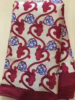 

Hot Sale African Cotton Swiss Voile Lace Fabric High Quality With Stones Swiss Voile Lace In African Lace Fabric FLL3273