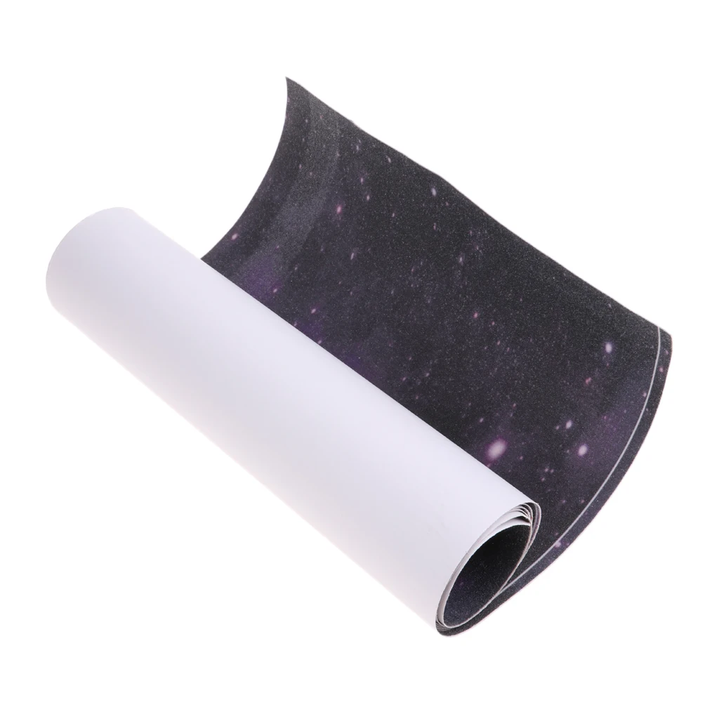 Skateboarding Sandpaper Longboard Skateboard Grip Tape Sheet Sand Paper Deck Protector for Men Women Boys Girls Outdoor 120x25cm