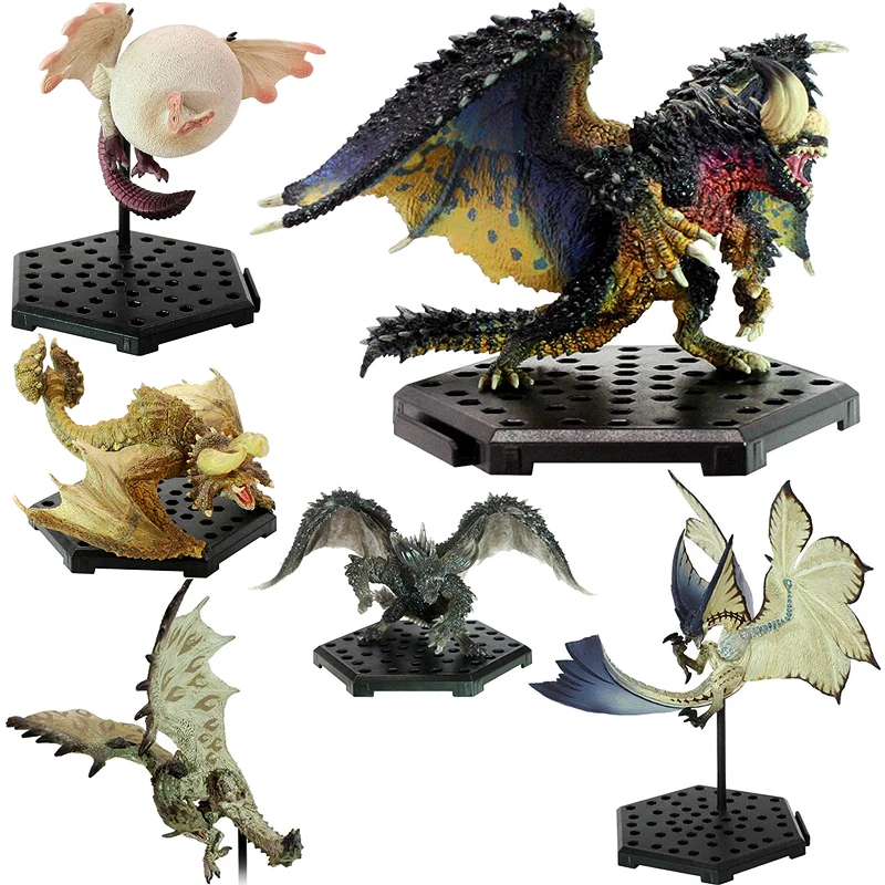 

95-100 (Jimusuhutu) Nergigante Monster Hunter Figures Japan PSP Games Capcom Wind Fly Dragon PVC Model Toy Newest Style