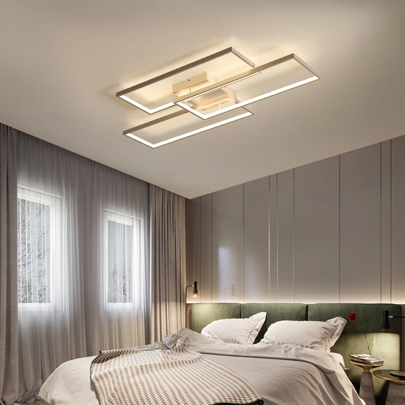LED Chandelier NEO Gleam Rectangle Modern Dimmable 110V 220V For living room bedroom