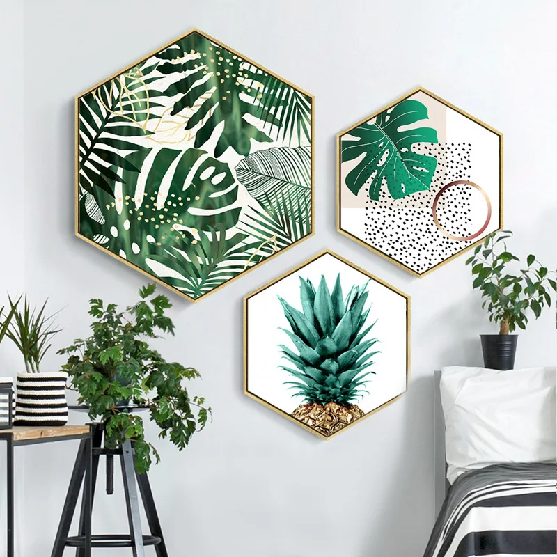

Modern Brief Living room wall decoration posters wall art canvas Northern Europe fashion art pictures painting by numbers