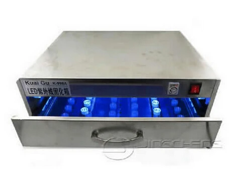 

Drawer type UV curing box oven machine with LED lamp 84W for LCD refurbishment of mobile phones