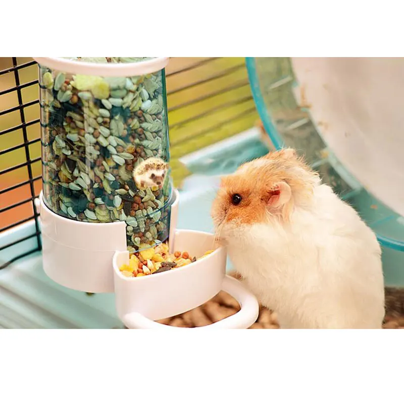Automatic Pet Feeder Hamster Rabbit Guinea Pigs Food Dispenser