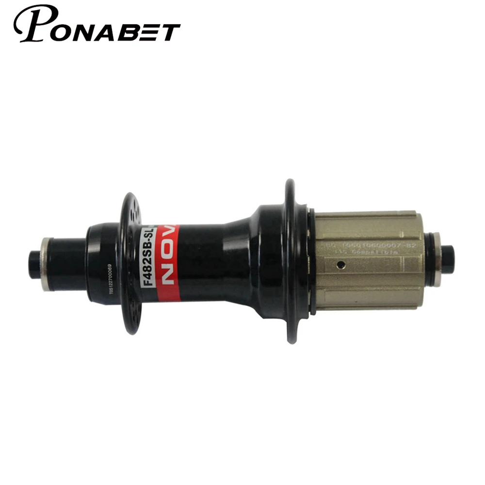 Ponabet 285g только Novatec A291SB-SL F482SB-SL/F582SB-SL концентратор 20/24 отверстий дорожный/гоночный велосипед концентратор Черный/красный цвет Q/R в комплекте