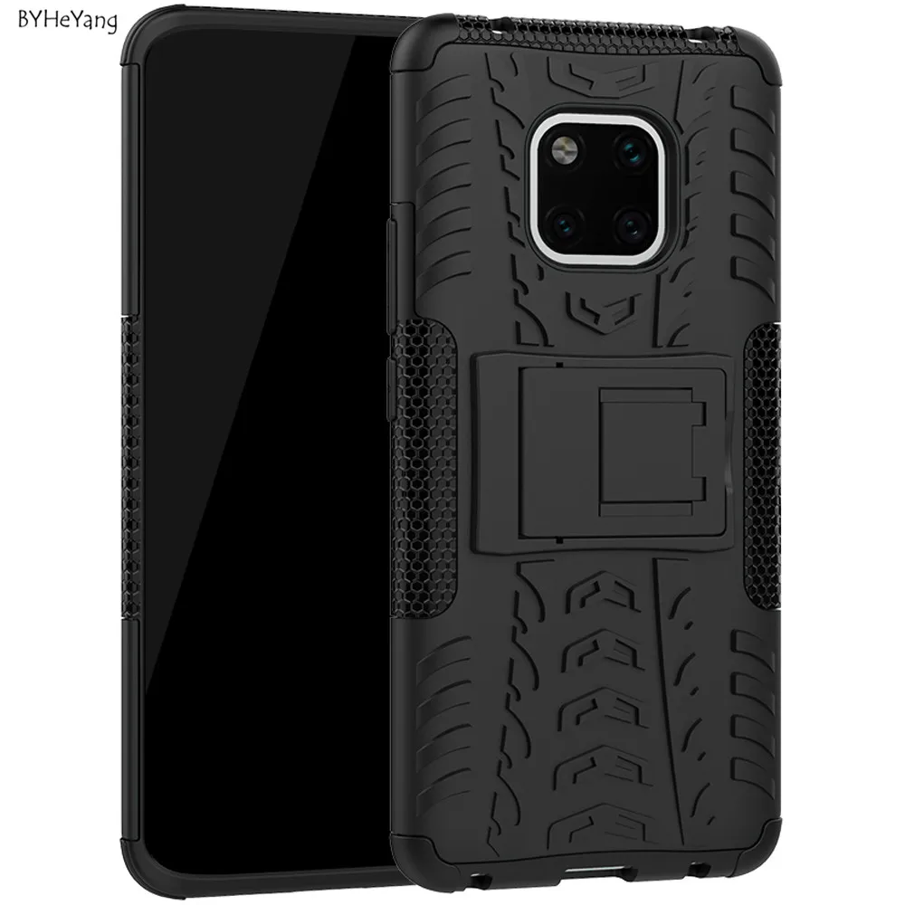 

For Huawei Mate 20 Pro Case For Huawei Mate 20Pro Case Heavy Rugged TPU+PC Armor Shockproof Kick Stand Cover On Mate 20 Pro Capa