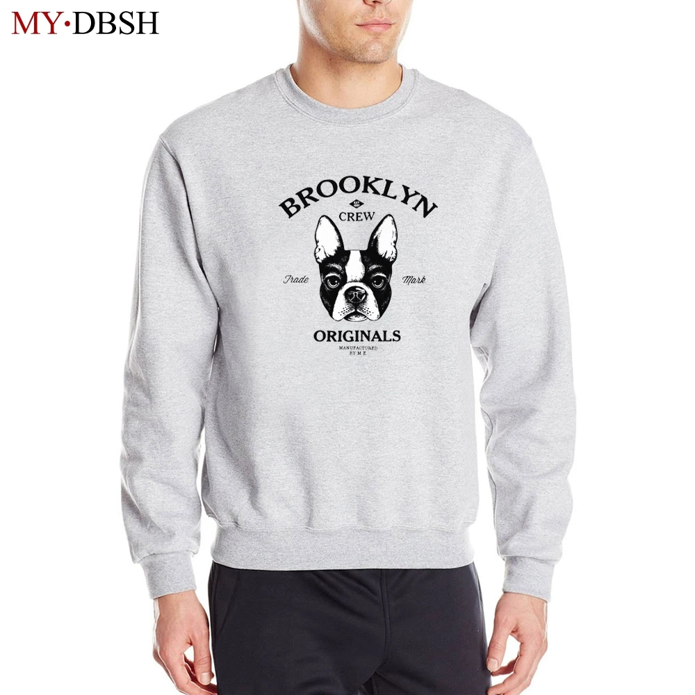 New Funny Animal Dog Print Sweatshirt Hoodies Men Women Hip Hop Autumn