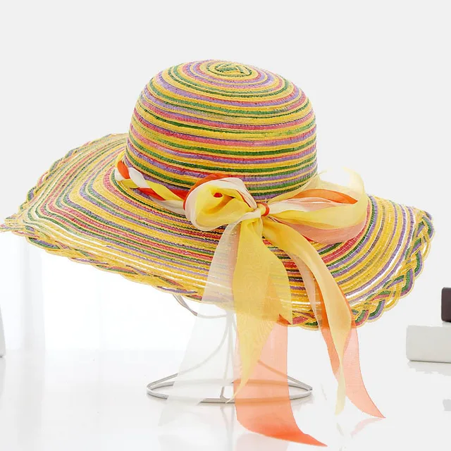 Beach Hats Women Yellow Cap Fashion High Quality Red Designer Casual Clothing Accessories