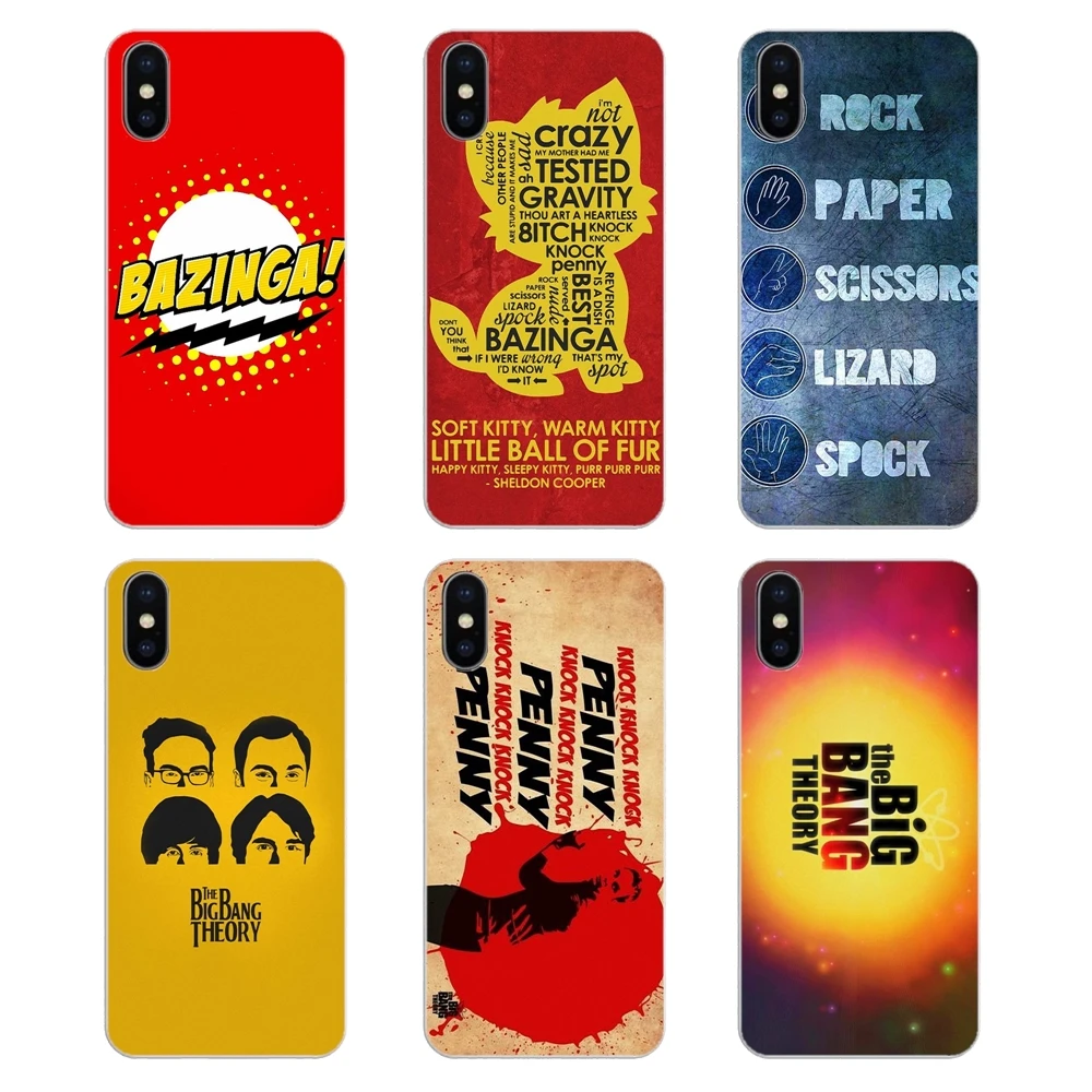 Теория Большого Взрыва BAZINGA ТВ постер для LG G7 Q6 Q7 Q8 Q9 V30 X Power 2 3 OnePlus 3T 5T 6T силиконовый