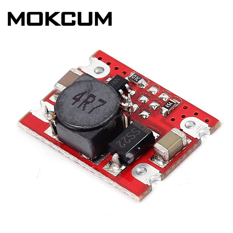 

DC-DC 2V-5V to 5V Step Up Boost Power Supply Module Voltage Converter Board 2A Fixed Output High-Current For Dry/lithium Battery