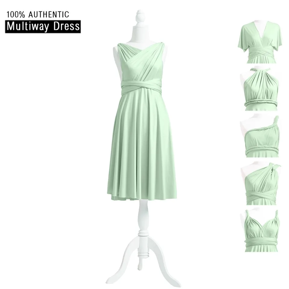 sage multiway bridesmaid dress