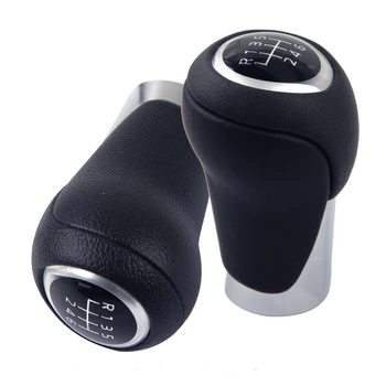 

DWCX Car 6 Speed Manual Transmission Gear Shift Knob Genuine Leather Shift Lever Knob fit for Mazda 3 CX-5