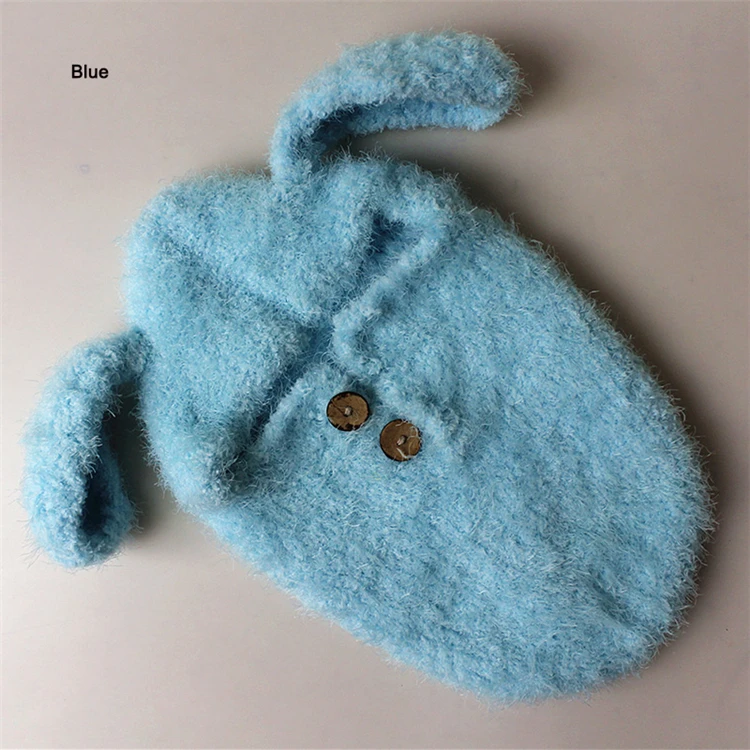 Macio com Orelha de Uma Bolsa de Dormir Bebê Recém-nascido Fotografia Adereços Crianças Traje Envoltório Foto Acessórios Recém-nascidos Prop Quente Peça 5 foto adereços acessórios recém-nascidos prop quente macio