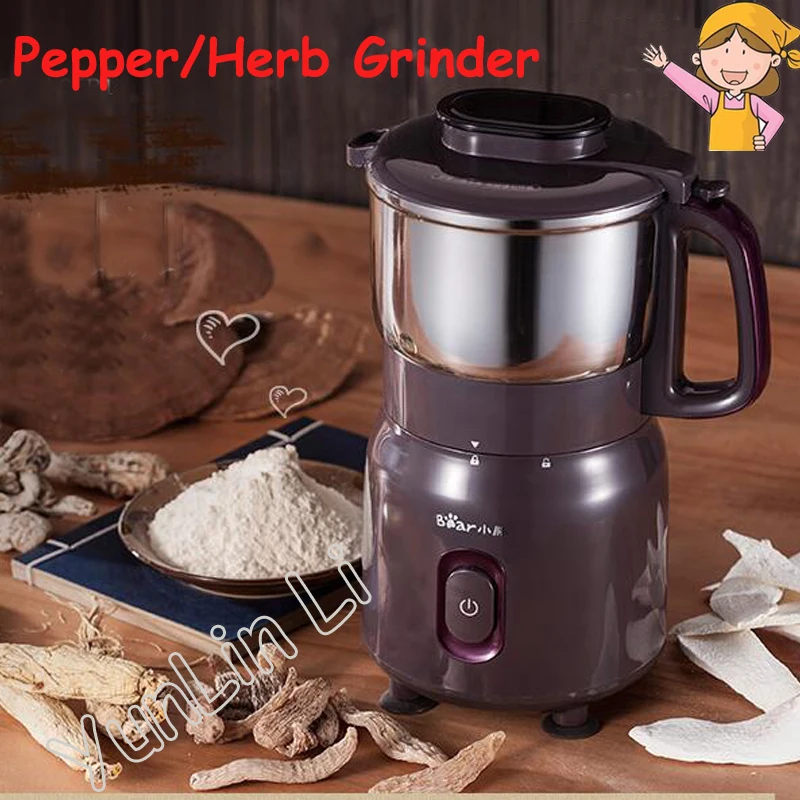 300g Electirc Pepper/herb Powder Grinder Ultrafine Grain Grinding