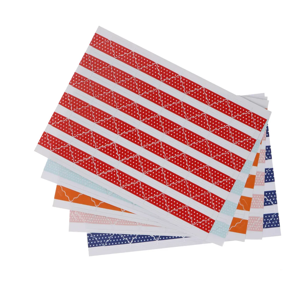 78 шт/лист DIY звезда сплошной цвет непрозрачные Угловые бумажные наклейки для фотоальбомов рамка украшения Скрапбукинг