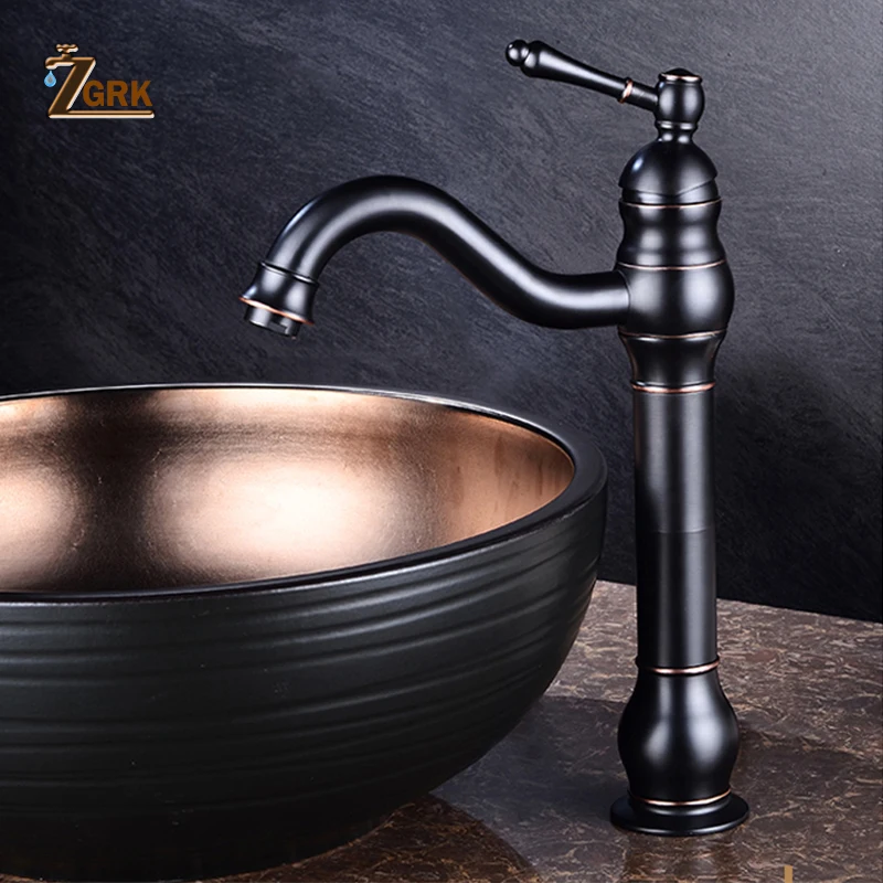 Günstige Antike Kupfer Bad Armaturen Basin Armaturen Messing Öl Eingerieben Bronze Schwarz Wasserhahn Badezimmer Hand Dusche Heiß Kalt Mxier Wasserhahn