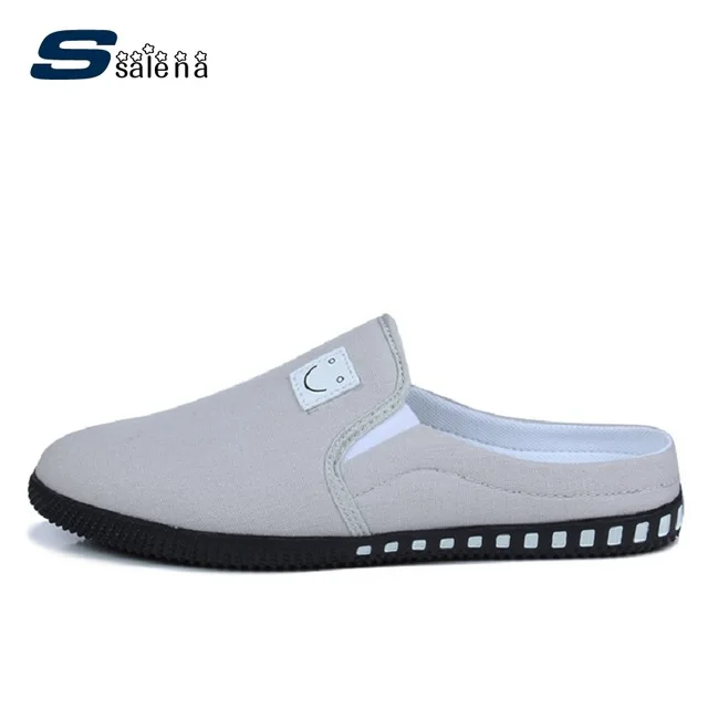 

Men Summer Slippers Breathable Men Flats Comfortable Outdoor Driving Shoes Male AA40400